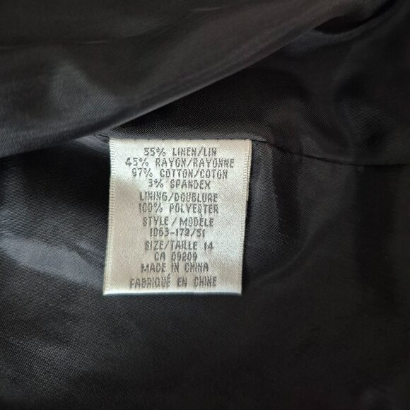 Chanel Style Linen Jacket - Picture 8 of 10